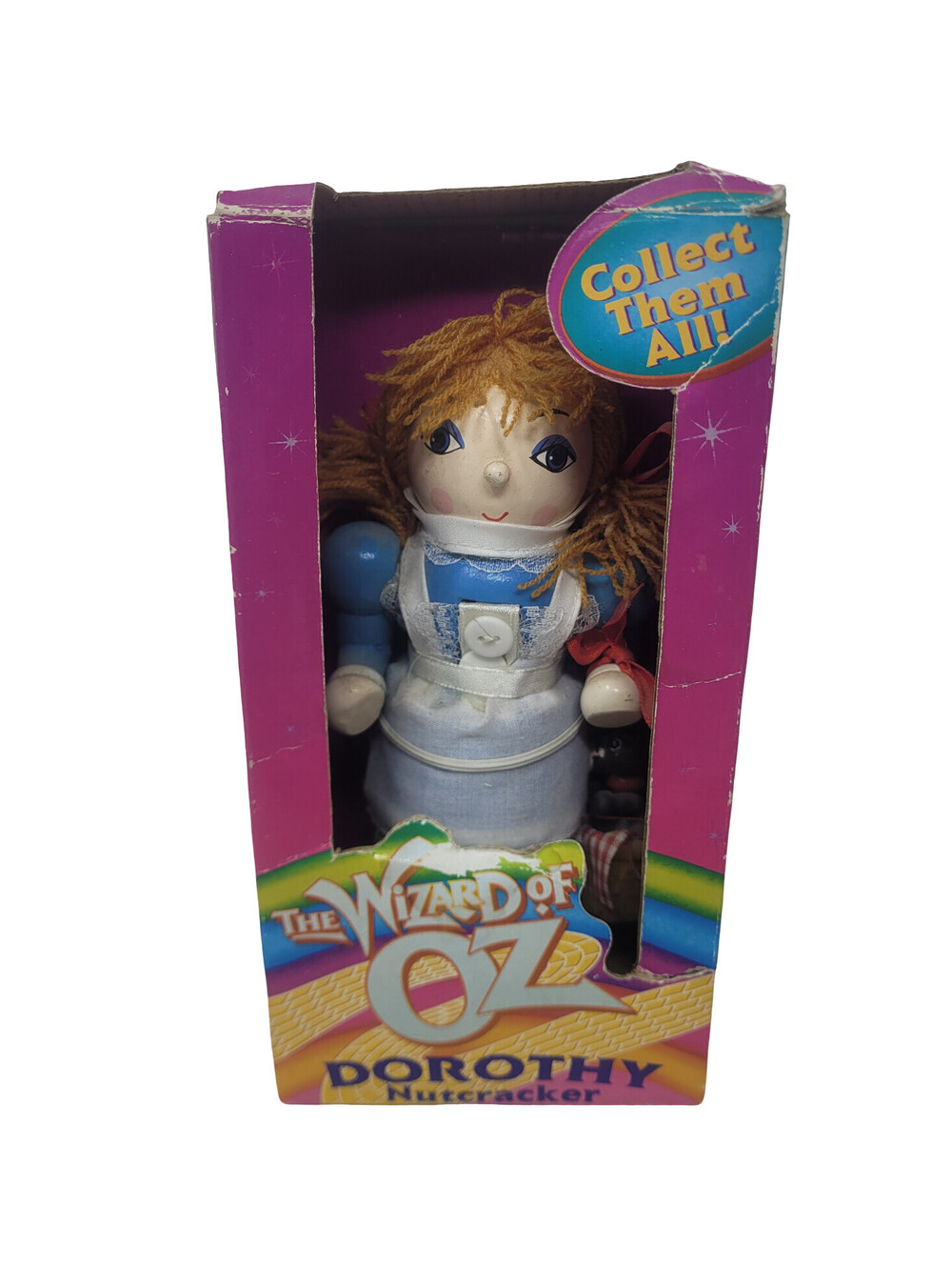 The Wizard Of Oz Dorothy Nutcracker Collection Kurt S Adler in Box with Toto